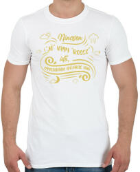 printfashion Egyszerűen időjárás van - Férfi póló - Fehér (7437990)