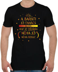 printfashion Mint az időjárás - Férfi póló - Fekete (7439179)