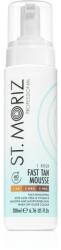 St. Moriz Fast Tan spumă autobronzantă pentru un bronz rapid 200 ml