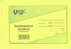 Vectra-line Nyomtatvány személygépkocsi menetlevél VECTRA-LINE A/5 - tonerpiac