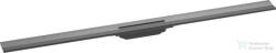 Hansgrohe RAINDRAIN FLEX zuhanyfolyóka színkészlet 1200 mm, méretre vágható, fali illesztéshez, szálcsiszolt fekete/króm 56054340 (56054340)
