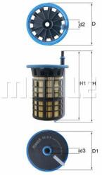 MAHLE filtru combustibil MAHLE KX 515 (KX 515) - automobilus