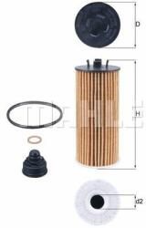 MAHLE Filtru ulei MAHLE OX 815/1D (OX 815/1D) - automobilus