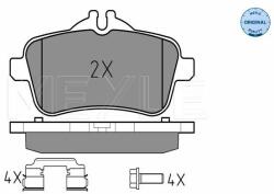 MEYLE set placute frana, frana disc MEYLE -ORIGINAL: True to OE. 025 252 1518 (025 252 1518)
