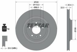 TEXTAR Disc frana TEXTAR PRO 92160403 (92160403)