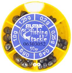 SILSTAR vágott sörét ólom készlet, 0.2-1.25g, 50g (S6303052) - ravaszponty