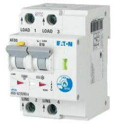 Eaton Intreruptor automat diferential RCBO cu detectie arc electric AFDD B 13A 2P 10mA AC (187176)