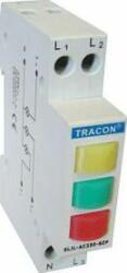 Tracon Electric Lampă de semnalizare modulară cu LED, galben, verde, roşu 3×230V AC (SLJL-AC230-SZP)