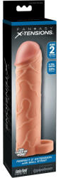 Pipedream Fantasy X-tensions Perfect 2" with Ball Strap 19cm natúr