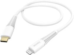 Hama Cablu de date Hama 00183309, USB-C - Lightning, 1.5m, White (00183309)