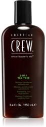 American Crew Hair & Body 3-IN-1 Tea Tree sampon, balsam si gel de dus 3in1 pentru barbati 250 ml