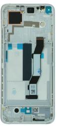 5600040J3S00 Gyári Xiaomi Mi 10T / 10T Pro ezüst LCD kijelző érintővel kerettel előlap (5600040J3S00)