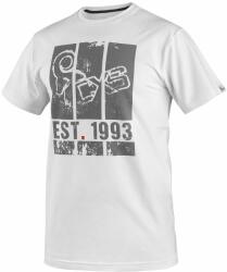 CXS Tricou cu imprimeu pentru bărbați CXS WILDER - Albă | 2XL (1610-331-100-96)