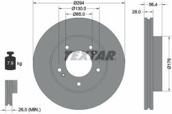 TEXTAR Disc frana TEXTAR PRO 92203203 (92203203)
