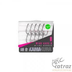 Korda Kamakura Wide Gape-X Méret: 8 - Korda Erősített Extra Éles Pontyozó Horog (KAM28)