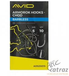 Avid Carp Armorok Chod Barbless Méret: 6 - Avid Szakállnélküli Pontyozó Horog (A0520015)