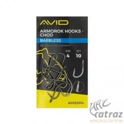 Avid Carp Armorok Chod Barbless Méret: 4 - Avid Szakállnélküli Pontyozó Horog (A0520014)
