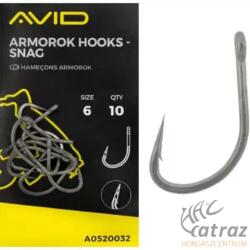 Avid Carp Armorok Snag Méret: 6 - Avid Szakállas Pontyozó Horog (A0520032)