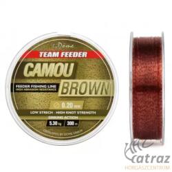 SPRO Camou Brown 0, 20mm - By Döme Barna Camo Monofil Feeder Zsinór 300 méter (3257-320)