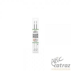 Korda Basix Hair Rigs Wide Gape BS Szakállnélküli Bojlis Előkötött Horog - 18lb Méret: 8 (KBX019)