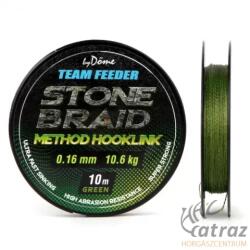 SPRO Stone Braid Green 10m 0, 20mm - By Döme Süllyedő Fonott Feeder Előkezsinór (3256-020)