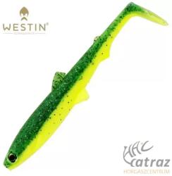 Westin Gumihal BullTeez Shadtail Fireflash - 9, 5cm 7 gramm (P138-547-163)