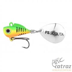 Spro Freestyle FS Scouta Jig Spinner 10 gramm - UV Fire Tiger (4696-014)