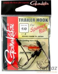 Gamakatsu Trailer Horog Méret: 2/0 Spinnerbait Csalihoz - Gamakatsu Trailer Hook (185017-200)