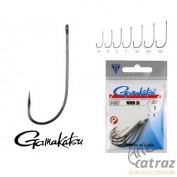 Gamakatsu Worm 36 Méret: 3/0 5db/cs - Gamakatsu Süllőző Horog (4534910095741)