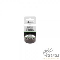 Korda Basix Braided Hooklink Fonott Előkezsinór - 10 méter 18lb (KBX012)