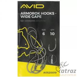 Avid Carp Armorok Wide Gape Méret: 6 - Avid Szakállas Pontyozó Horog (A0520019)