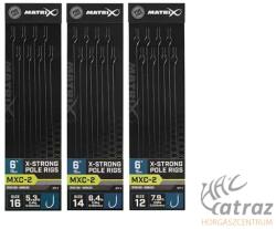 Matrix MXC-2 Előkötött Horog Méret: 12 Hossz: 15 cm - Matrix Szakállnélküli Előkötött Horog (GRR053M)