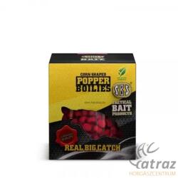 SBS Baits SBS Corn Shaped Poppers Boilie 40g 8-10mm - C3 (5999068431718)