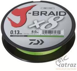 Daiwa Zsinór Daiwa J-Braid X8 300m Chartreuse 0, 13mm