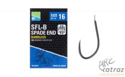 Preston Innovations Preston SFL-B Spade End Barbless Méret: 18 - Preston Innovations Szakállnélküli Horog (P0150018)