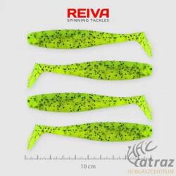 Reiva Flat Minnow Shad Zöld Flitter Gumihal - Reiva Műcsali 10 cm 4 db/csomag (9902-105)