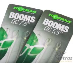 Korda Boom QC 5, 5" - Korda Fluorocarbon Merev Előke Quick Change Forgóval (KCR110)