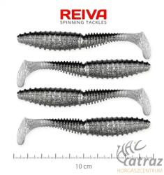 Reiva Zander Power Shad Ezüst-Csillám Gumihal - Reiva Gumihal 10 cm 4 db/csomag (9901-145)