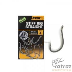 FOX Edges Stiff Rig Straight S: 6 - Pontyozó Horog (CHK162)