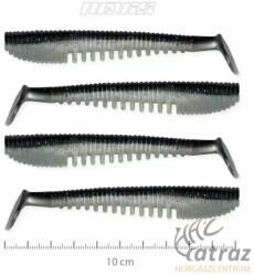 Nevis Impulse Shad Gumihal - Nevis Fekete-Ezüst Gumihal 10cm 4db/cs (9721-141)