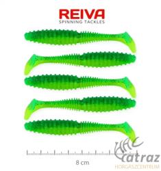Reiva Zander Power Shad Zöld-Csillám Gumihal - Reiva Gumihal 8 cm 5 db/csomag (9901-843)