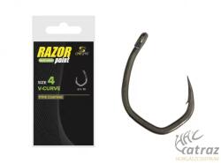 Carp Spirit Razor V-Curve Pontyozó Horog - Méret: 4 (ACS350089)