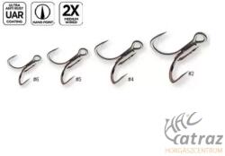 Savage Gear Hármas Horog Méret: 2 - Savage Gear Treble SGY 2X 8db/csomag (72338)