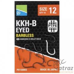 Preston Innovations Preston KKH-B Eyed Barbless Méret: 18 - Preston Innovations Szakállnélküli Feeder Horog (P0150086)