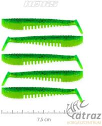 Nevis Impulse Shad Gumihal - Nevis Zöld Csillám Gumihal 7, 5cm 5 db/cs (9721-843)