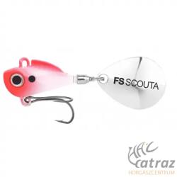 Spro Freestyle FS Scouta Jig Spinner 10 gramm - UV Red Head (4696-012)