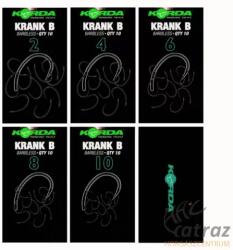 Korda Krank Barbless Méret: 4 - Korda Krank Szakállnélküli Pontyozó Horog (KKRB4)