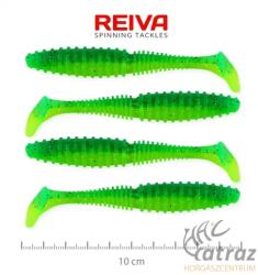 Reiva Zander Power Shad Zöld Csillám Gumihal - Reiva Gumihal 10 cm 4 db/csomag (9901-143)