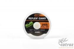 FOX Reflex Camo Soft Sinking 20m 25lb - Fox Lágy Süllyedő Előkezsinór
