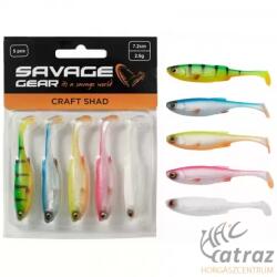 Savage Gear Craft Shad Mix 7, 2 cm 2, 6 gramm 5 db/csomag Gumihal Válogatás - Dark Water